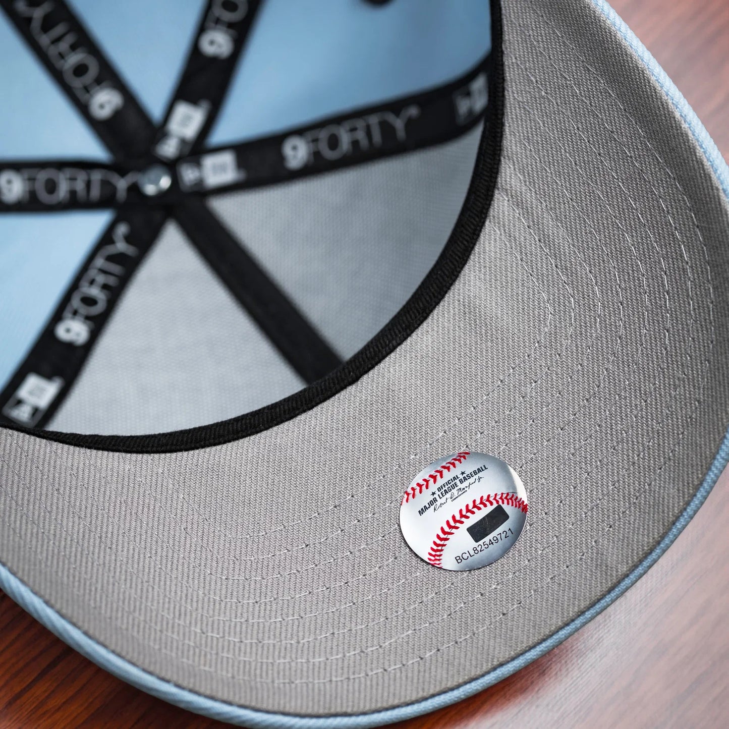 FAM Exclusive ― Saint Louis Cardinals Glacial Blue Gray UV 9FORTY A-Frame Snapback