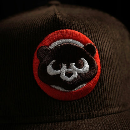 FAM Exclusive — Chicago Cubs Walnut Corduroy 9FORTY A-Frame Snapback