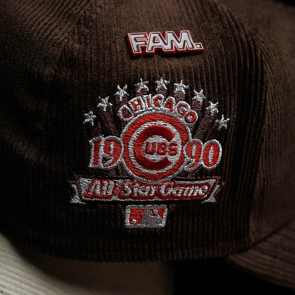 FAM Exclusive — Chicago Cubs Walnut Corduroy 9FORTY A-Frame Snapback