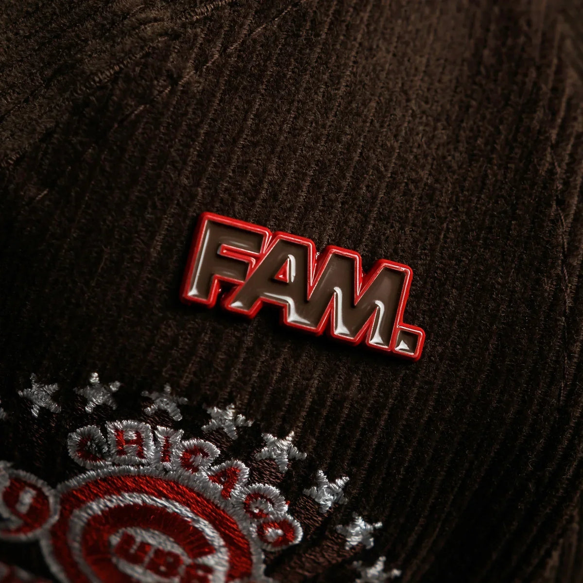 FAM Exclusive — Chicago Cubs Walnut Corduroy 9FORTY A-Frame Snapback