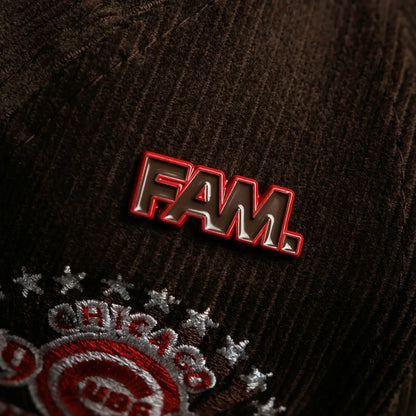 FAM Exclusive — Chicago Cubs Walnut Corduroy 9FORTY A-Frame Snapback