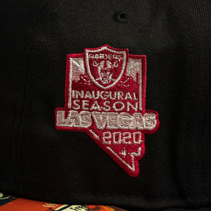 FAM Exclusive — Las Vegas Raiders NFL Black Pink UV 59FIFTY Fitted
