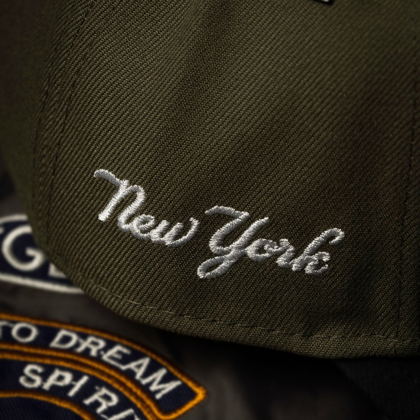 FAM Exclusive — New York Yankees Olive Black Two One 9FORTY A-Frame Snapback