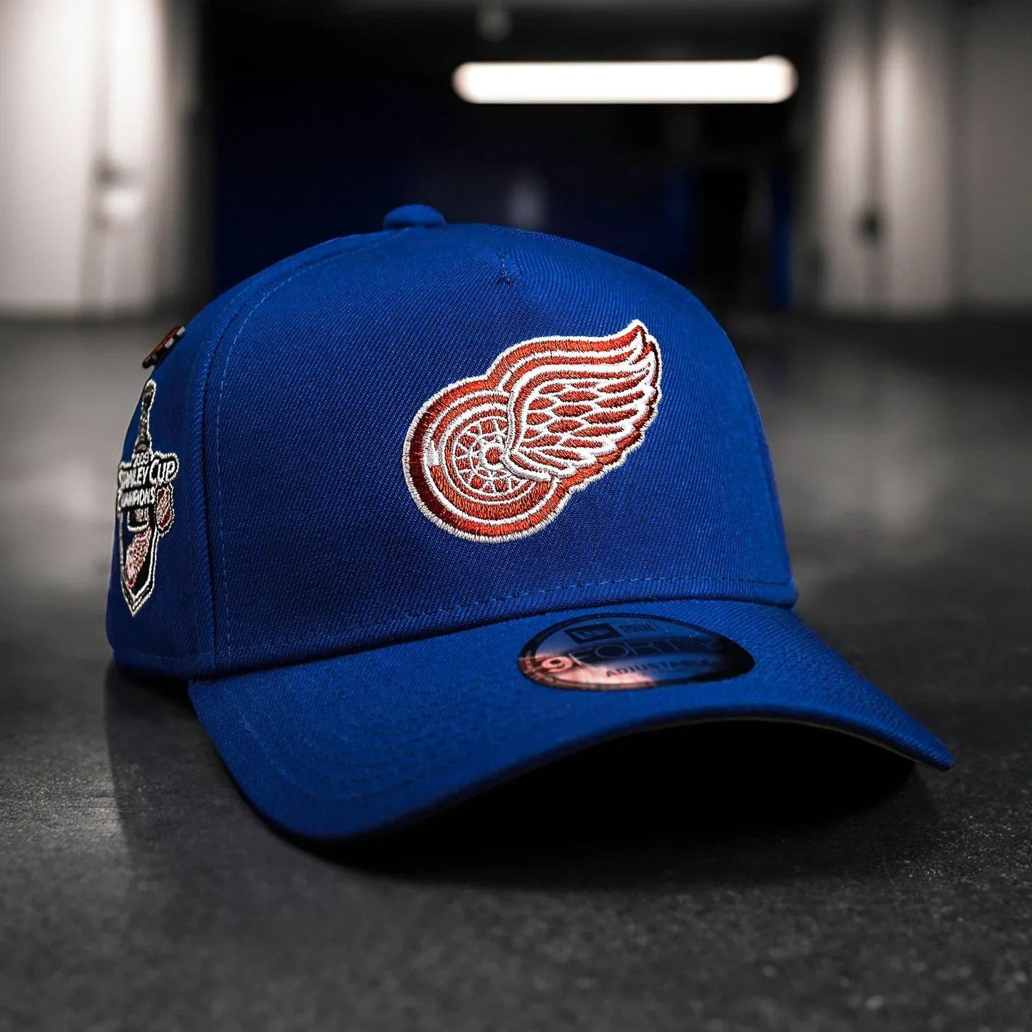 FAM Exclusive — Detroit Red Wings NHL Blue 9FORTY A-Frame Snapback