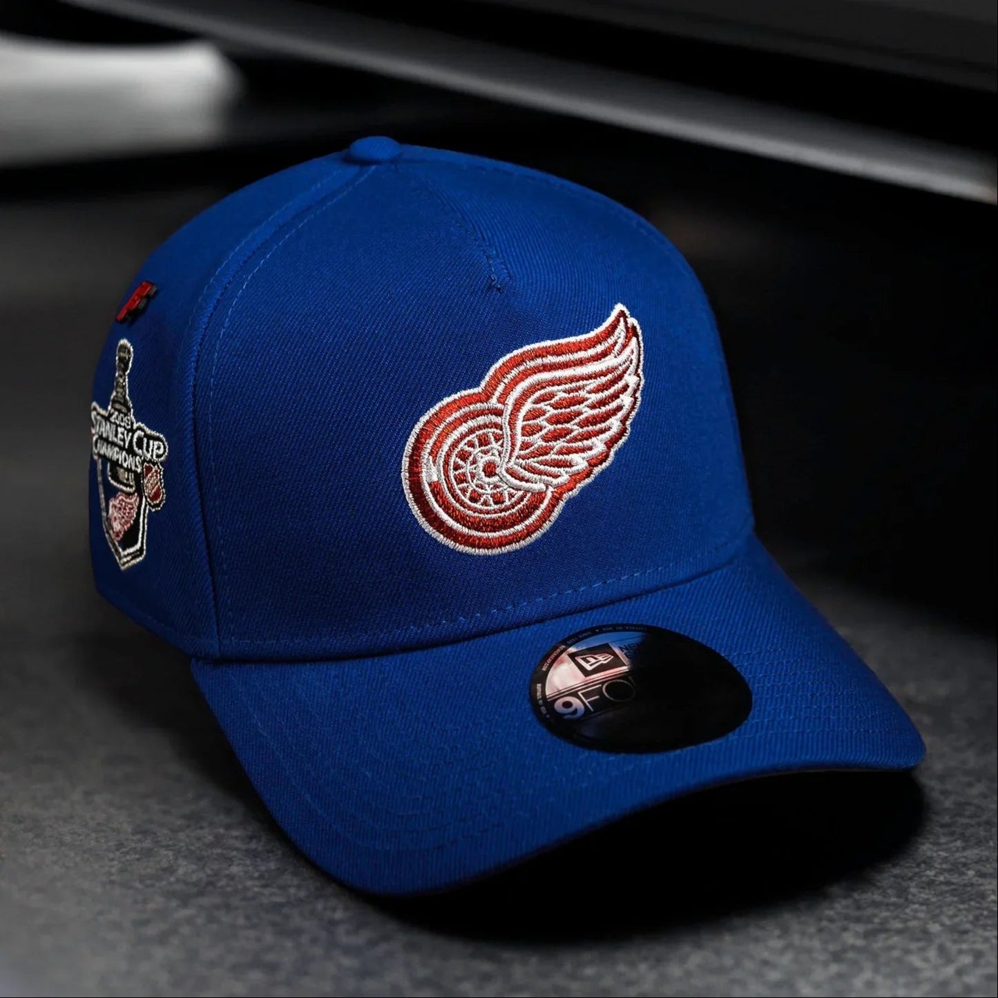 FAM Exclusive — Detroit Red Wings NHL Blue 9FORTY A-Frame Snapback