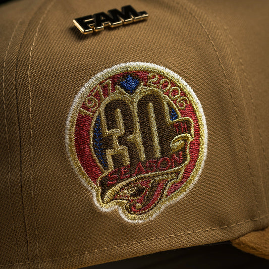 FAM Exclusive — Toronto Blue Jays Khaki Fleece Bronze Two Tone 9FORTY A-Frame Snapback