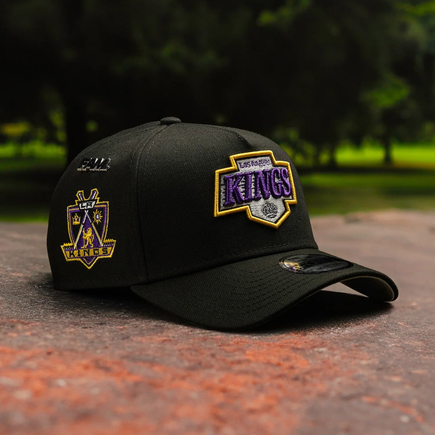 FAM Exclusive — Los Angeles Kings NHL Black 9FORTY A-Frame Snapback