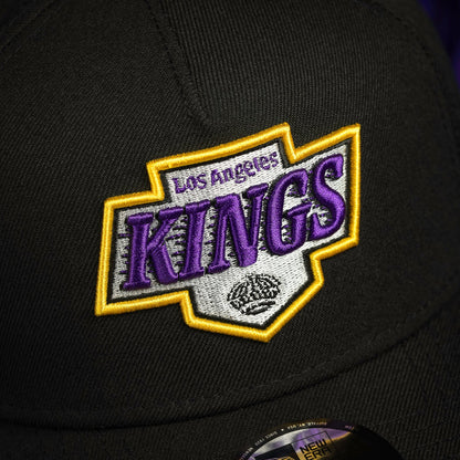 FAM Exclusive — Los Angeles Kings NHL Black 9FORTY A-Frame Snapback