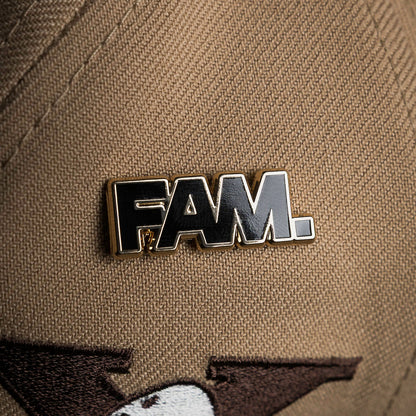 FAM Exclusive — Anaheim Ducks NHL Camel Grey UV 9FORTY A-Frame Snapback