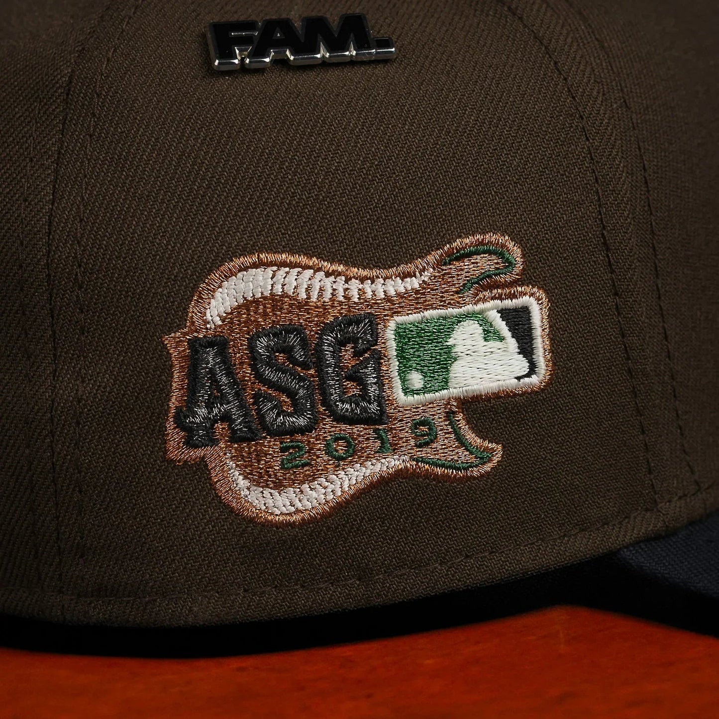 FAM Exclusive — Cleveland Indians Walnut 9FORTY A-Frame Snapback