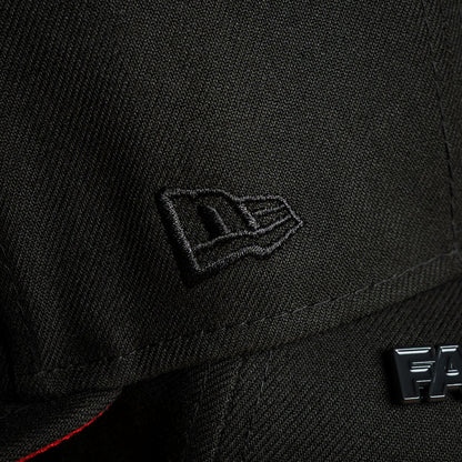 FAM Exclusive — Anaheim Ducks NHL Black Scarlet UV 59FIFTY Fitted