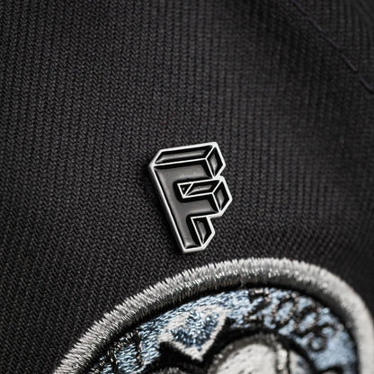 FAM Exclusive — Toronto Blue Jays Sky Graphite Black Two Tone 9FORTY A-Frame Snapback