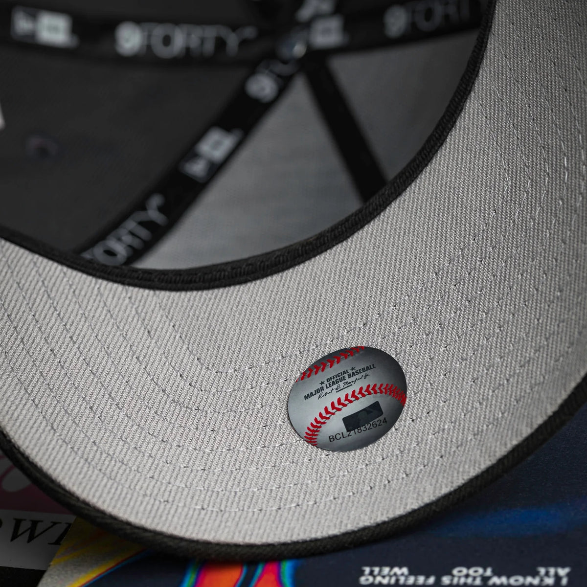 FAM Exclusive — Toronto Blue Jays Sky Graphite Black Two Tone 9FORTY A-Frame Snapback