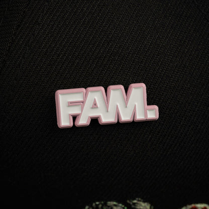 FAM Exclusive — Detroit Tigers MLB Black Burnt Wood Two Tone Pink UV 59FIFTY Fitted