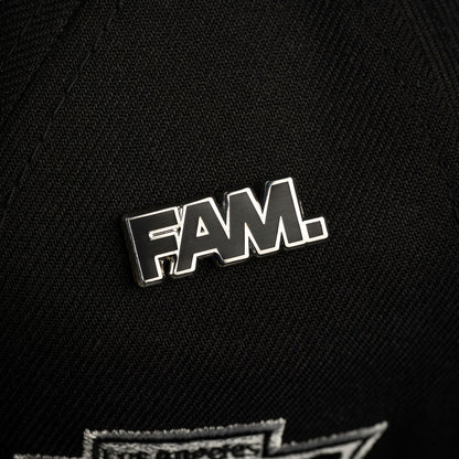 FAM Exclusive — Los Angeles Kings NHL Scarlet Black 9FORTY A-Frame Snapback