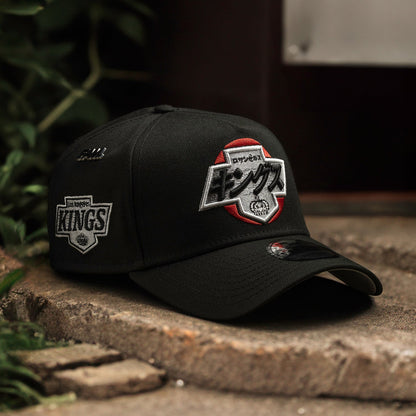 FAM Exclusive — Los Angeles Kings NHL Scarlet Black 9FORTY A-Frame Snapback