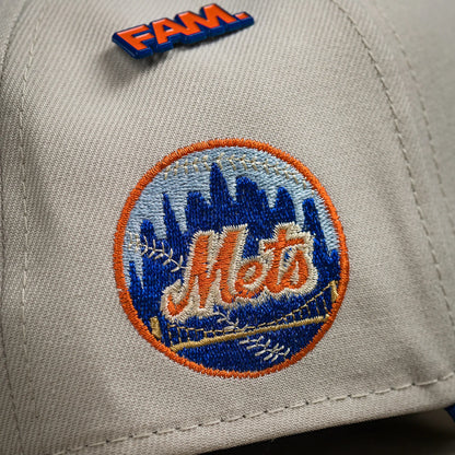 FAM Exclusive — New York Mets Stone Royal Two Tone 9FORTY A-Frame Snapback