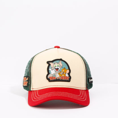 Tom & Jerry — Beige y Rojo