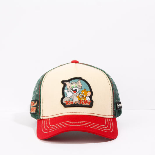 Tom & Jerry — Beige y Rojo