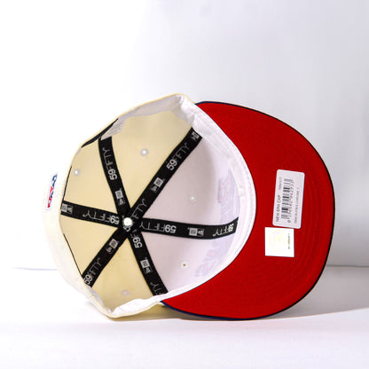 EXCLUSIVA — Buffalo Bisons Metallic Cream Two Tone 59FIFTY Fitted