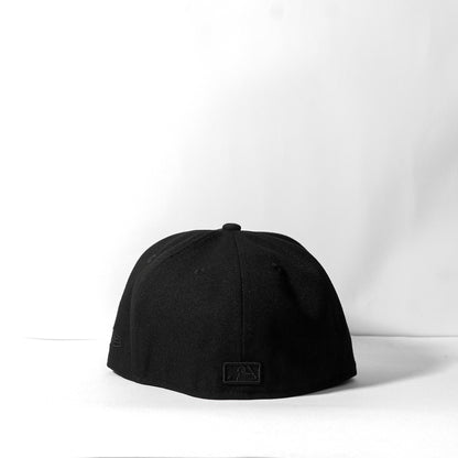 New York Yankees Black and Black 59FIFTY Fitted