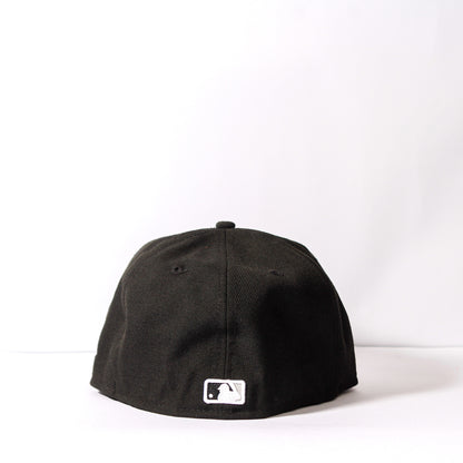 Chicago White Sox Negro y Blanco 59FIFTY Fitted