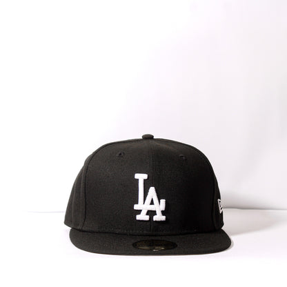 Los Angeles Dodgers Negro y Blanco 59FIFTY Fitted