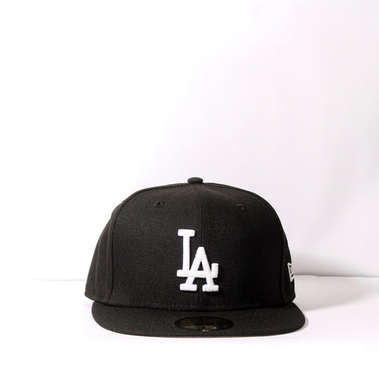 Los Angeles Dodgers Negro y Blanco 59FIFTY Fitted