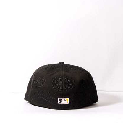 EXCLUSIVA — Pittsburgh Pirates Paisley Edition Negra 59FIFTY Fitted