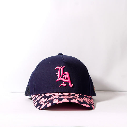 LA Spotted Azul y Rosado Curva