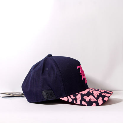 LA Spotted Azul y Rosado Curva