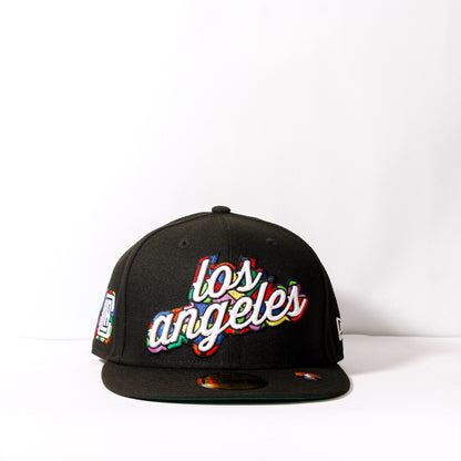EXCLUSIVA — Los Angeles Clippers Negra 59FIFTY Fitted