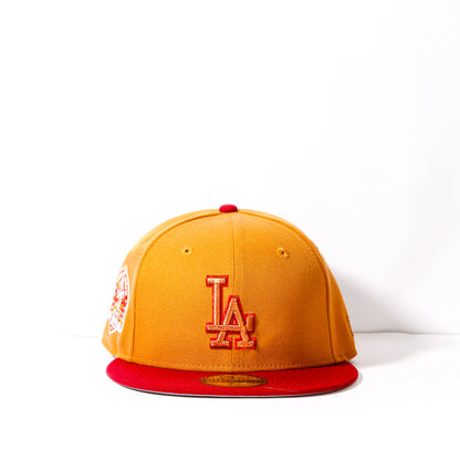 EXCLUSIVA — Los Angeles Dodgers Khaki 59FIFTY Fitted