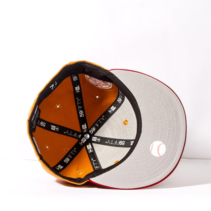 EXCLUSIVA — Los Angeles Dodgers Khaki 59FIFTY Fitted