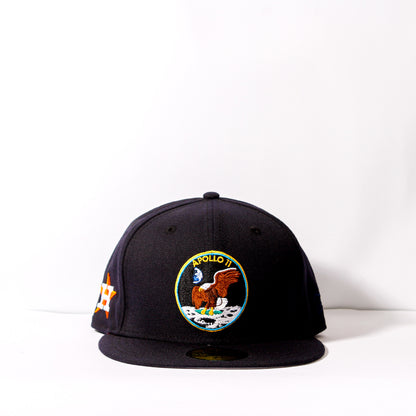 EXCLUSIVA — Houston Astros Apollo 11 Azul Marino 59FIFTY Fitted