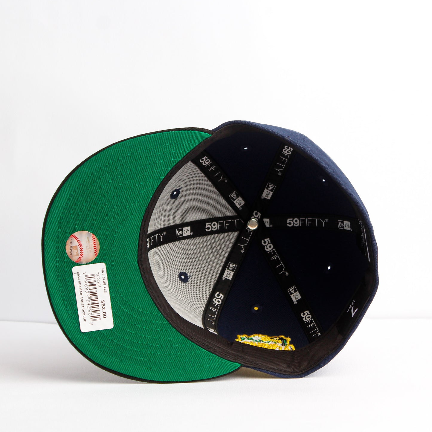 EXCLUSIVA — Seattle Mariners Azul Marino y Viscera Negra 59FIFTY Fitted