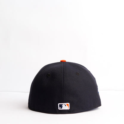 EXCLUSIVA — Colorado Rockies Azul Marino y Viscera Naranja 59FIFTY Fitted