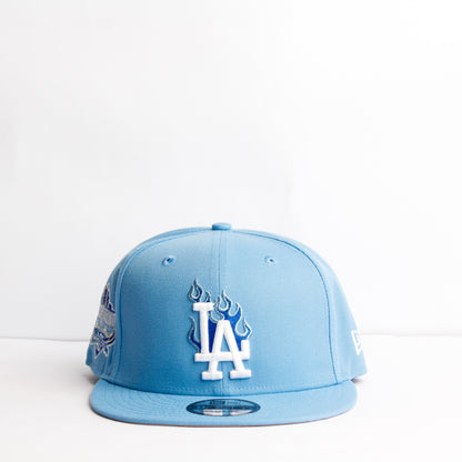 EXCLUSIVA — Los Angeles Dodgers Celeste 9FIFTY Snapback