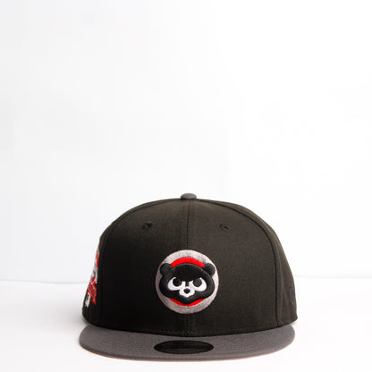 EXCLUSIVA — Chicago Cubs Negra y Viscera Gris 9FIFTY Snapback