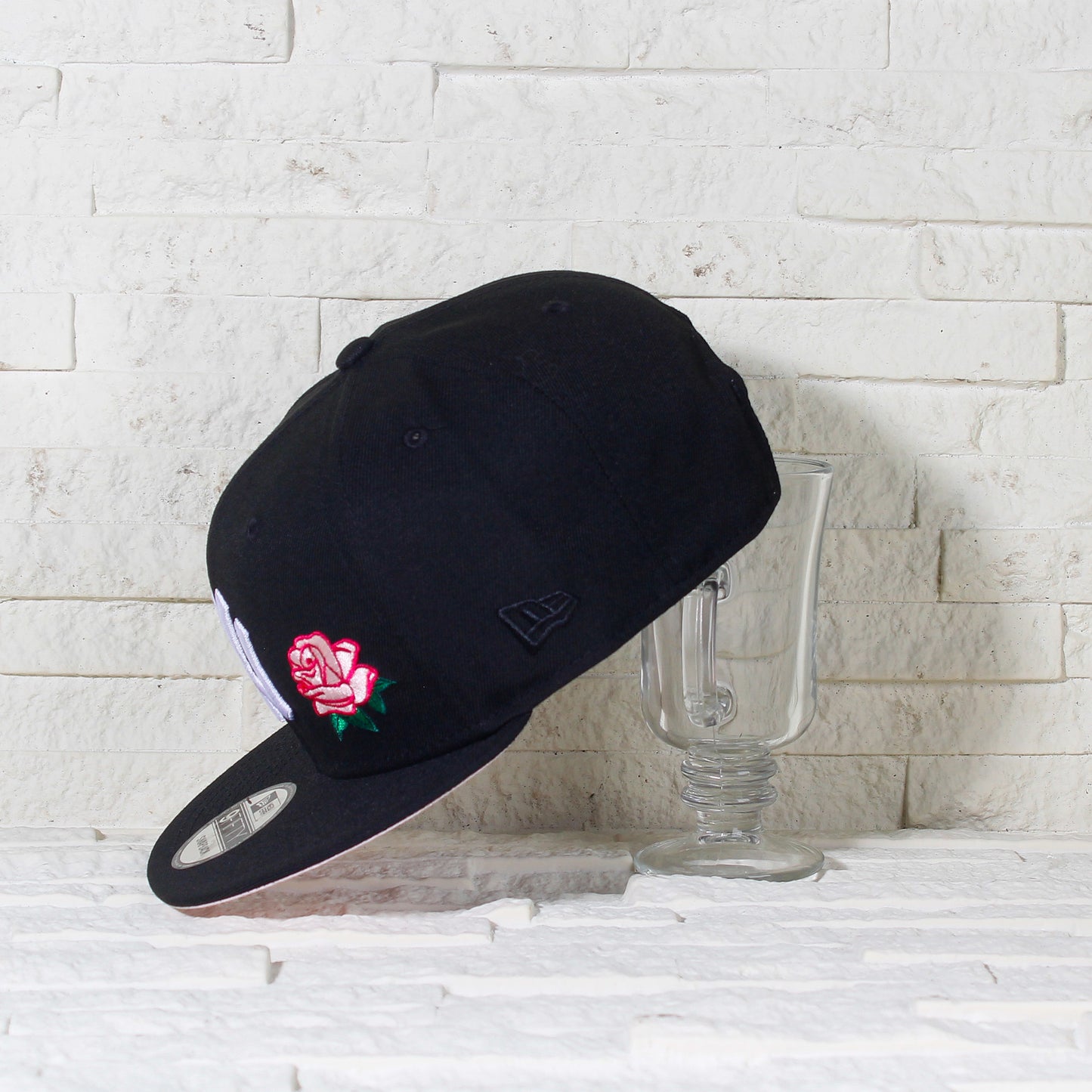 New York Yankees Negra con Rosa 9FIFTY Snapback