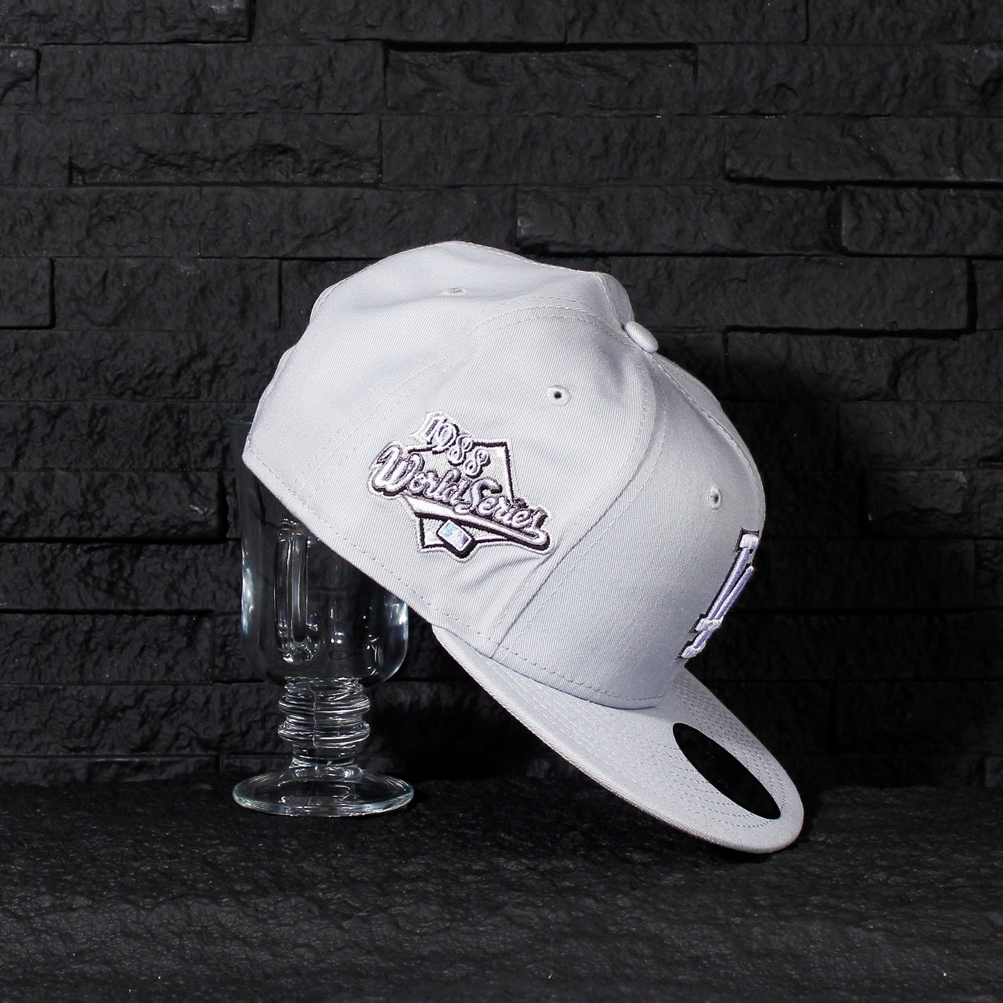 Los Angeles Dodgers Gris con Rosas 9FIFTY Snapback