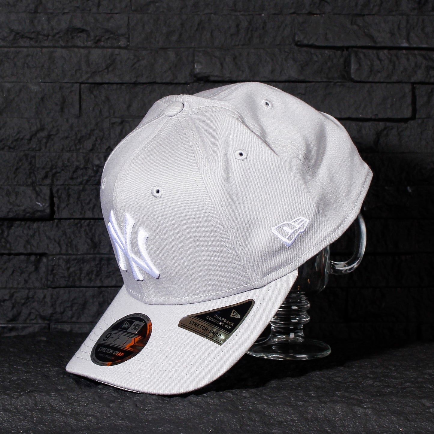 New York Yankees Gris 9FIFTY Snapback Stretch-Snap