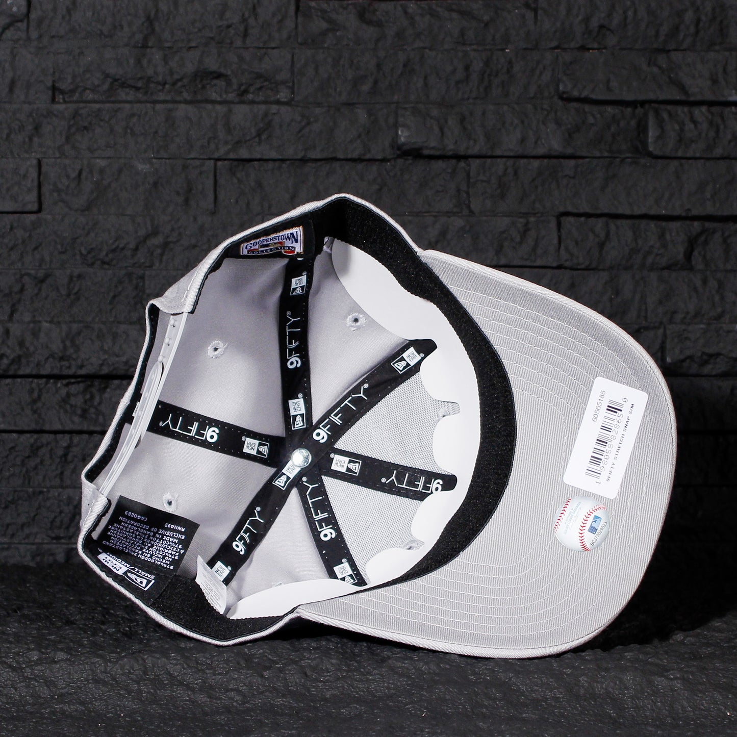 New York Yankees Gris 9FIFTY Snapback Stretch-Snap