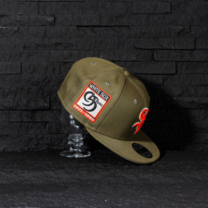 Chicago White Sox Verde Olivo 9FIFTY Snapback