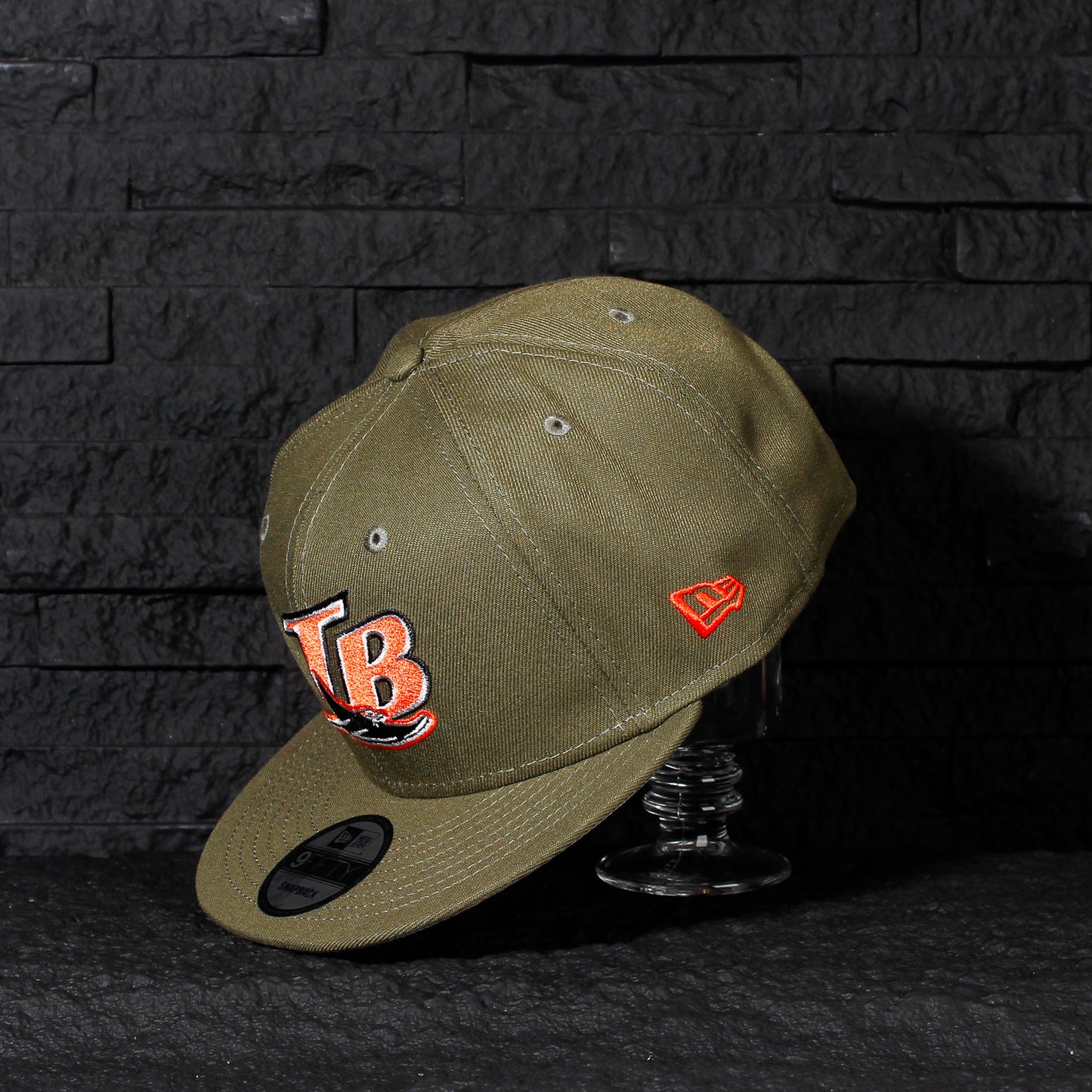 Tampa Bay Rays Verde Olivo 9FIFTY Snapback