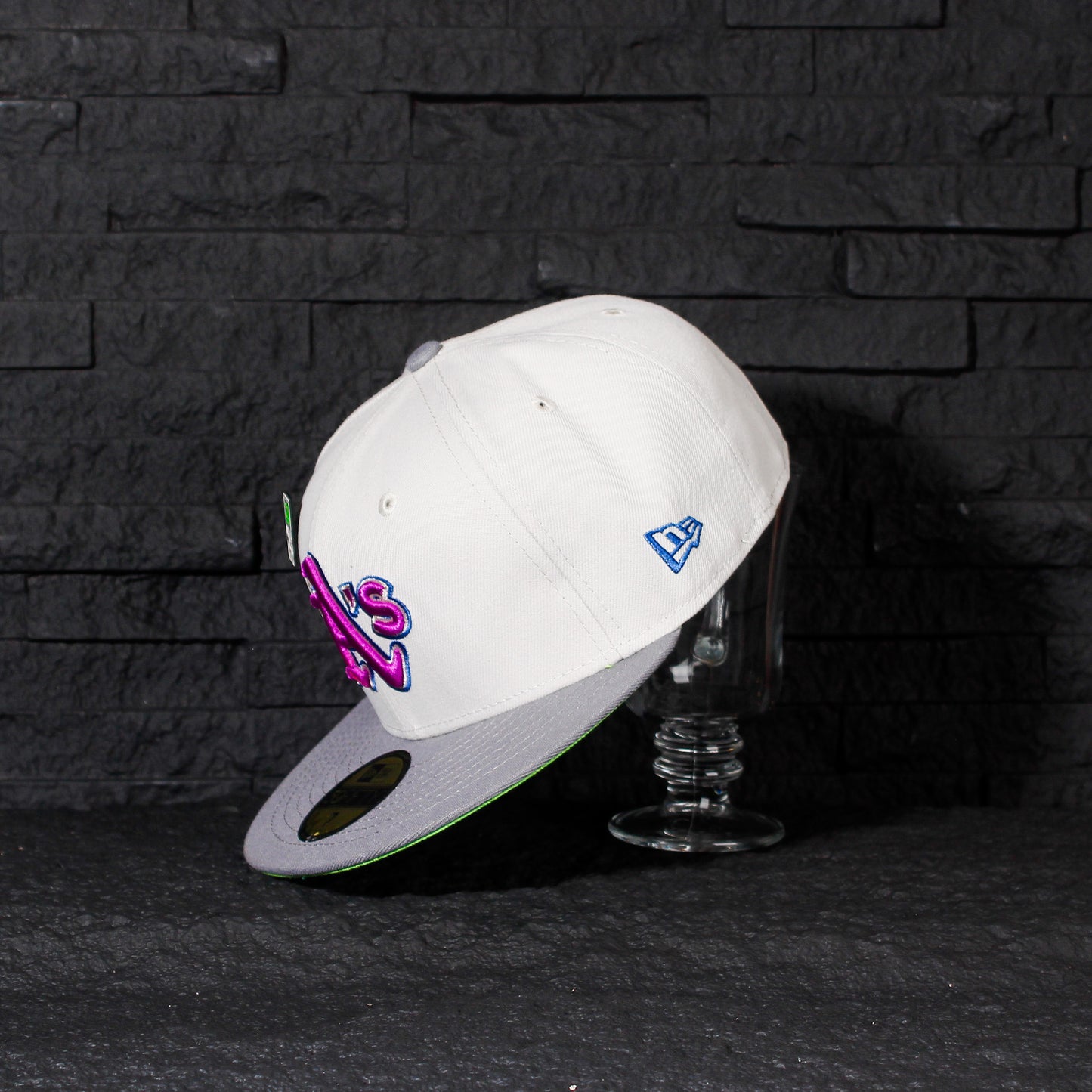 FAM Exclusive — Oakland Athletic's Crema y Viscera Gris 59FIFTY Fitted