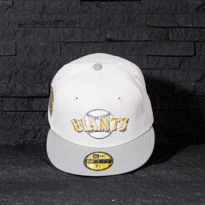 EXCLUSIVA — San Francisco Giants Crema y Viscera Gris 59FIFTY Fitted
