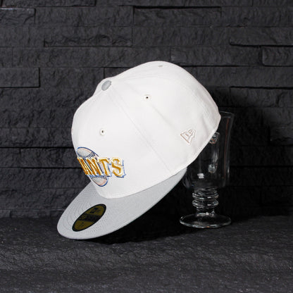 EXCLUSIVA — San Francisco Giants Crema y Viscera Gris 59FIFTY Fitted
