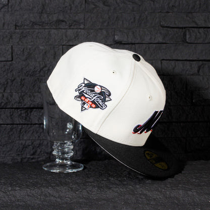 EXCLUSIVA — New York Mets Crema y Viscera Negra 59FIFTY Fitted