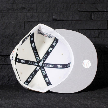 EXCLUSIVA — New York Mets Crema y Viscera Negra 59FIFTY Fitted